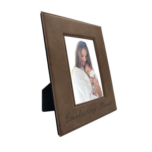 Personalized Leather Photo Frame