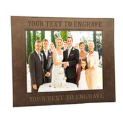 Personalized Leather Photo Frame