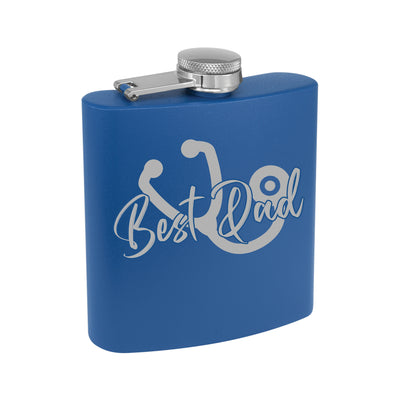 Laser Engraved Flask Personalized gift for your Dad