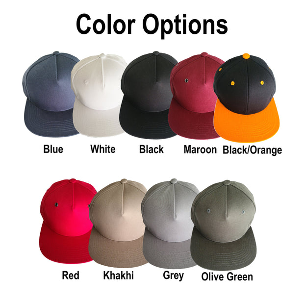 Personalized Embroidery Baseball Snapback Hats