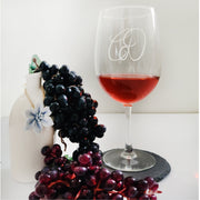 Custom Etched Stemmed Wine Glasses Corporate Gifts