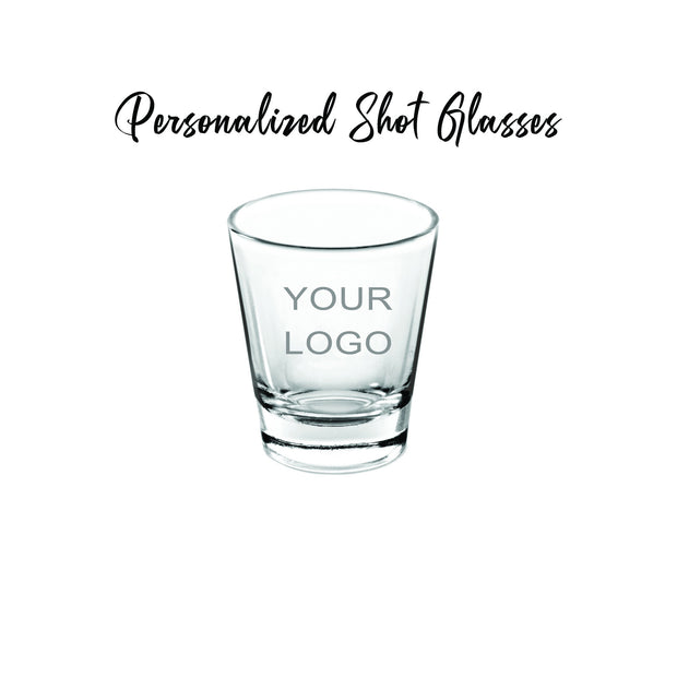 Custom Etched Shot Mancave Décor Barware Glass