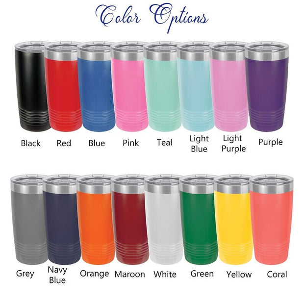 Personalized Stainless Steel Insulated Coffee Travel Tumbler