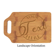 custom personalized wooden serving cheese board